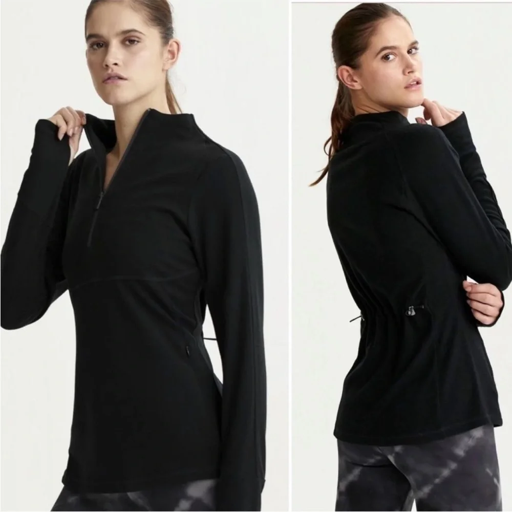 Varley Formosa Half Zip Black Small - Picture 2 of 9